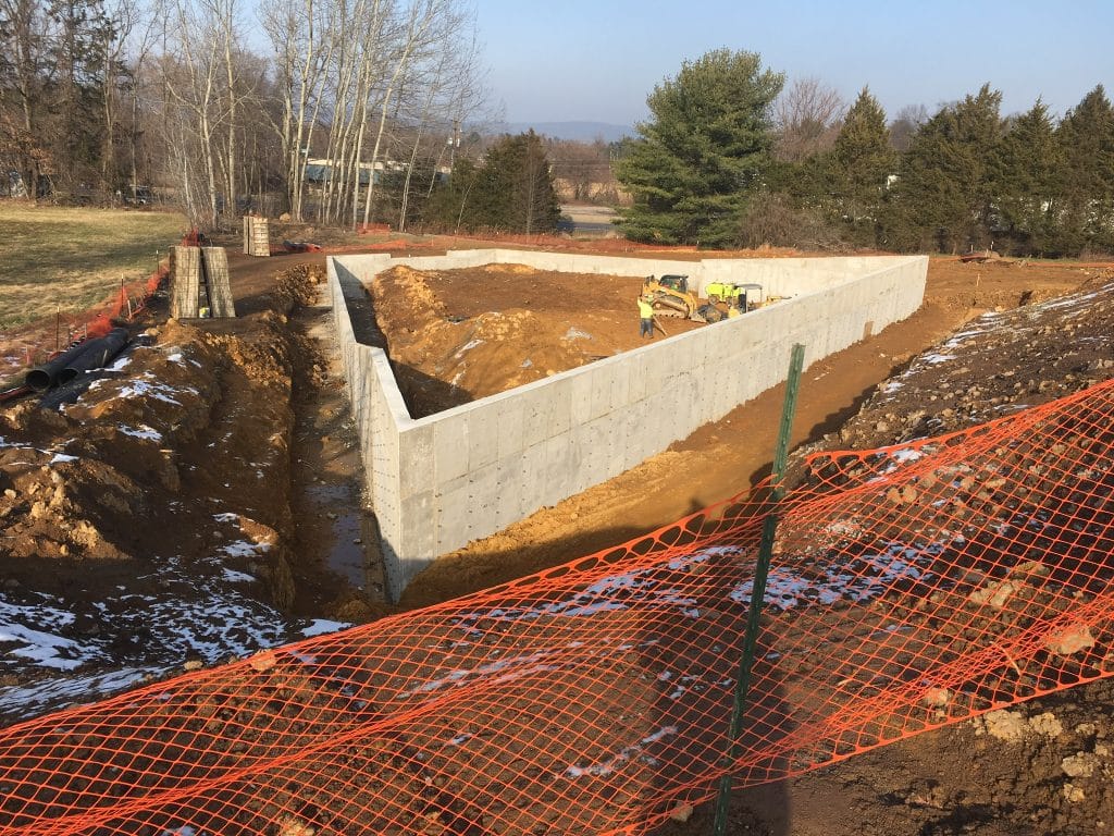 Concrete Foundation Work in Lehigh Valley 1 Construction work